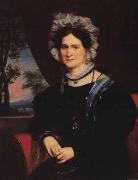 Charles Bird King Portrait of Mrs. William Sweden oil painting artist